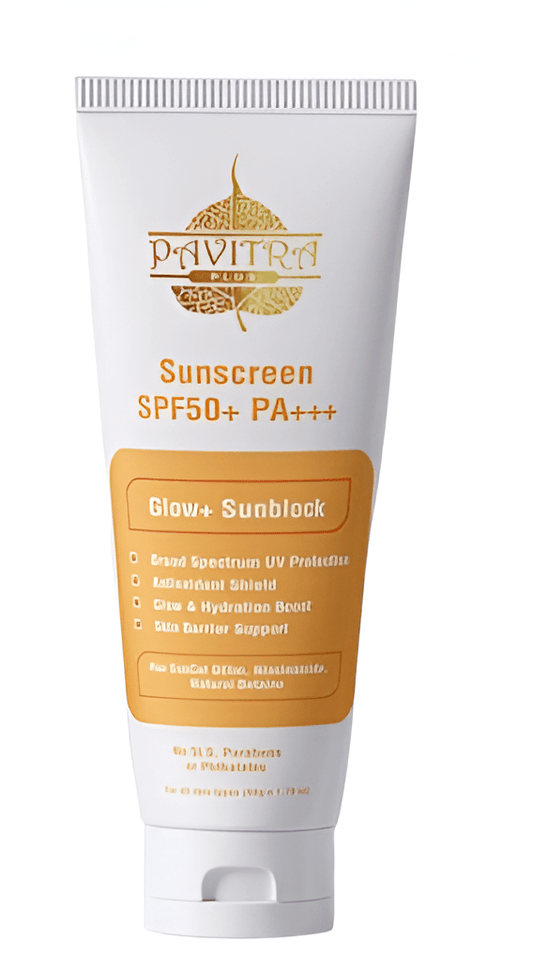 Pavitraplus Sunscreen SPF 50 PA+++ 50gm - PavitraPlus